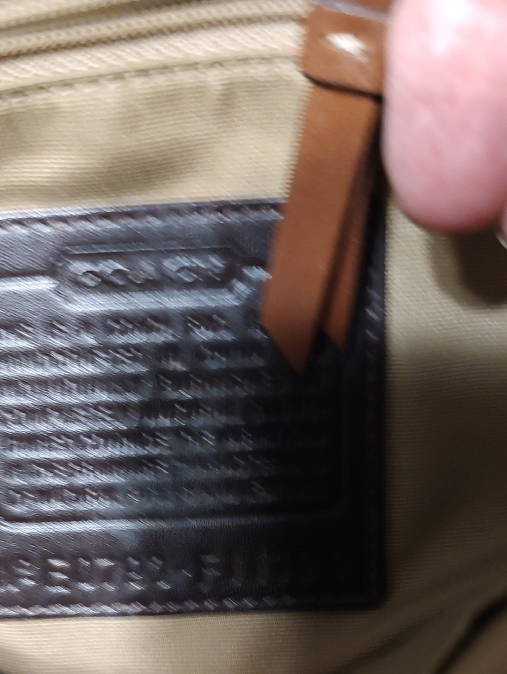 Coach Brown Leather Satchel with Signature Hardware - Picture 5 of 10